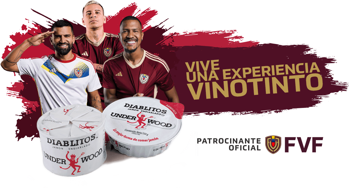 Diablitos Underwood Vinotinto Copa America